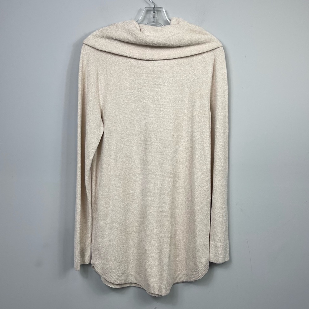 Barefoot Dreams CozyChic Ultra Lite Coastal Cowl Neck Tunic S Cozy Long Sweater - Picture 5 of 11